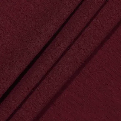 95"x25" Serendipity 5 Pinch Pleat Light Filtering Curtain Panel Cabernet - Waverly