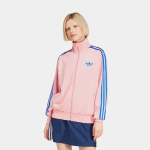 Adicolor Woven Firebird Womens Track Jacket (Pink/Blue)