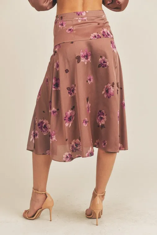 Annie Floral Print Skirt