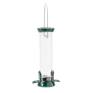 Birdfeeder - Clever Clean Nyjer Tube Feeder - 12in