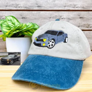 Custom Embroidered Car Hat with Same Design