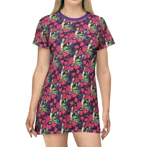 Disney Mulan Blooming Flowers T-Shirt Dress