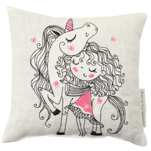 Embroidered Unicorn & Friend Lavender Sachet