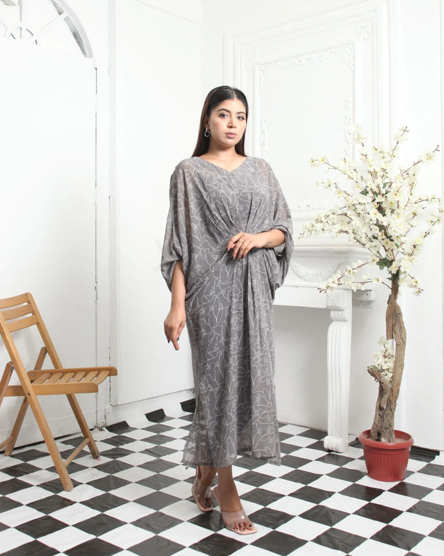 Gray Kaftan