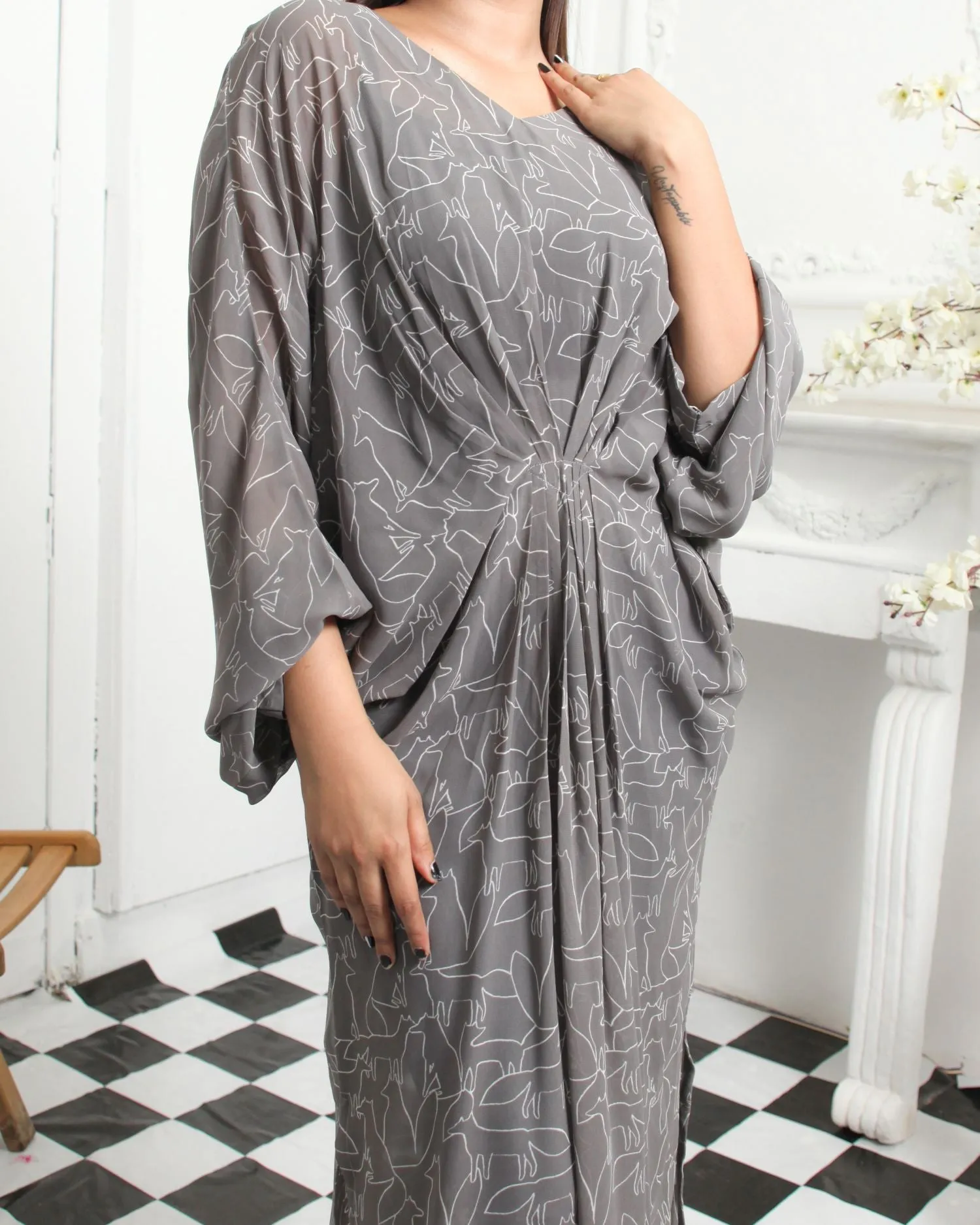 Gray Kaftan