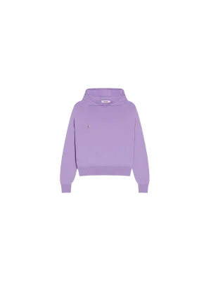 Kids Merino Wool Hoodie—orchid purple