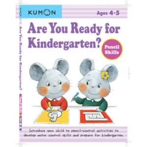 KUMON - Ready for Kindergarten Pencil Skills