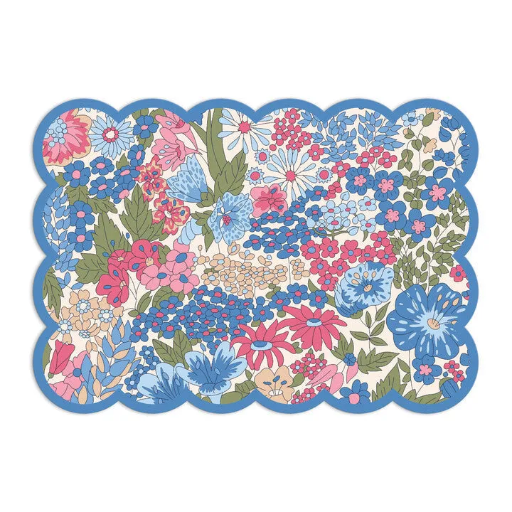 Liberty Scalloped Shaped Notecard Set