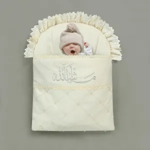 Mashallah Luxury Hand Pleated Baby Sleeping Carry Nest