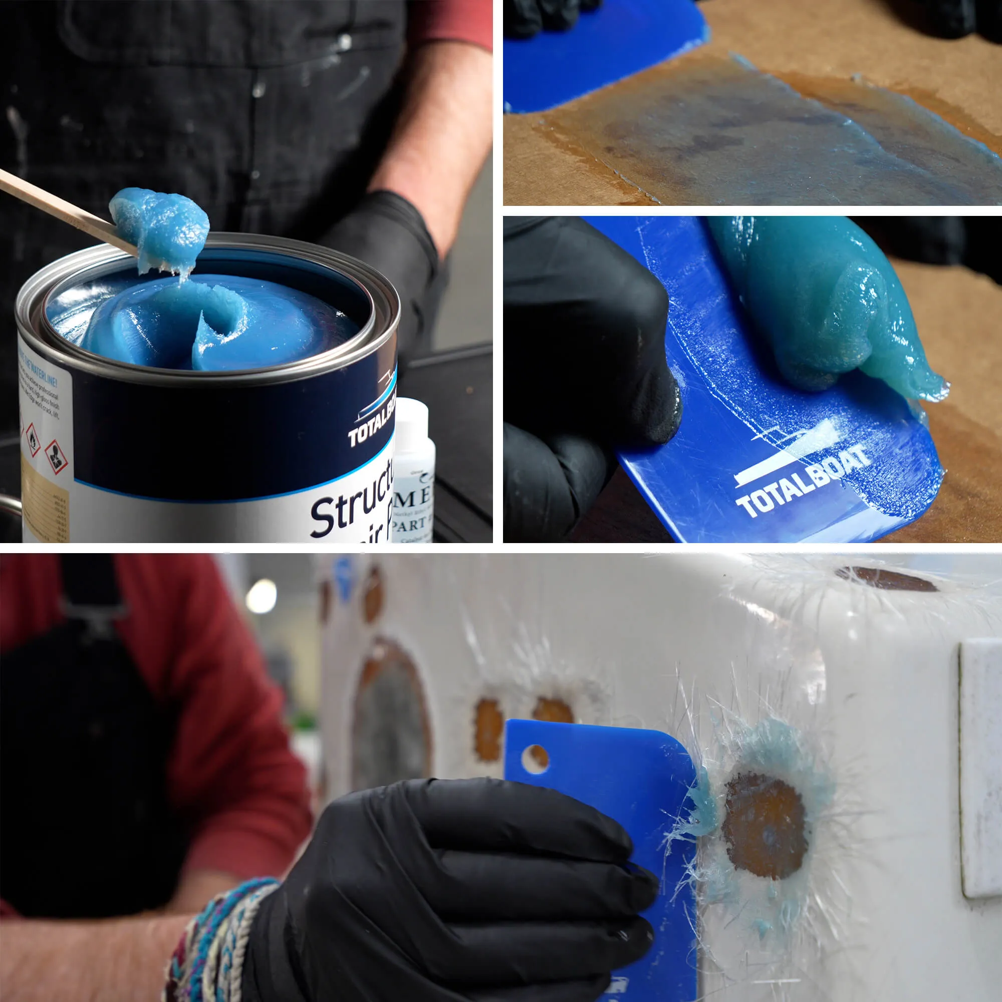 Polyester Structural Marine Repair Putty