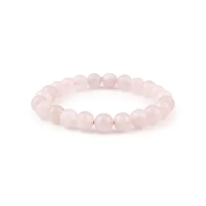 Rose Quartz Beaded Bracelet