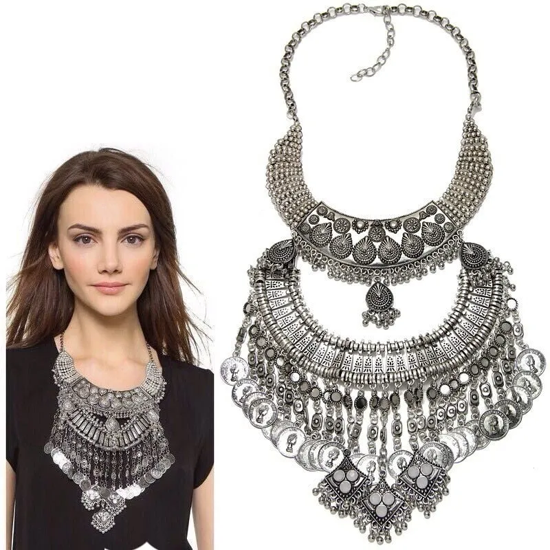 TEEK - Bohemian Ethnic Layered Necklaces